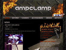 Tablet Screenshot of ampclamps.com